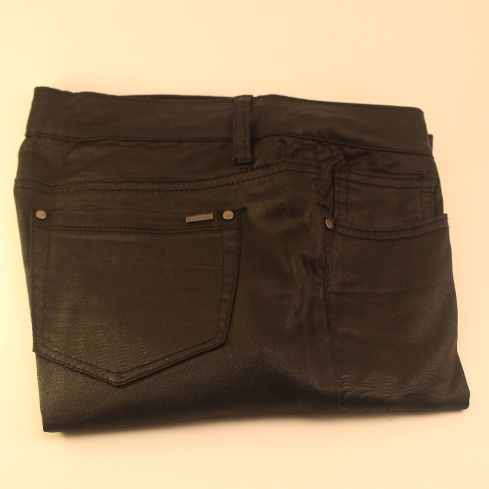 ZCO Black Coated Skinny Denim - Size 9